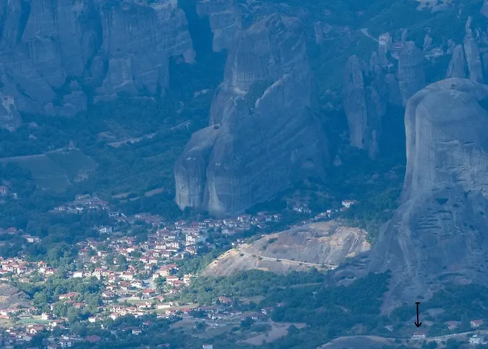 Majestic View Just Under Meteora Unesco Site Hébergement de vacances Kalambaka